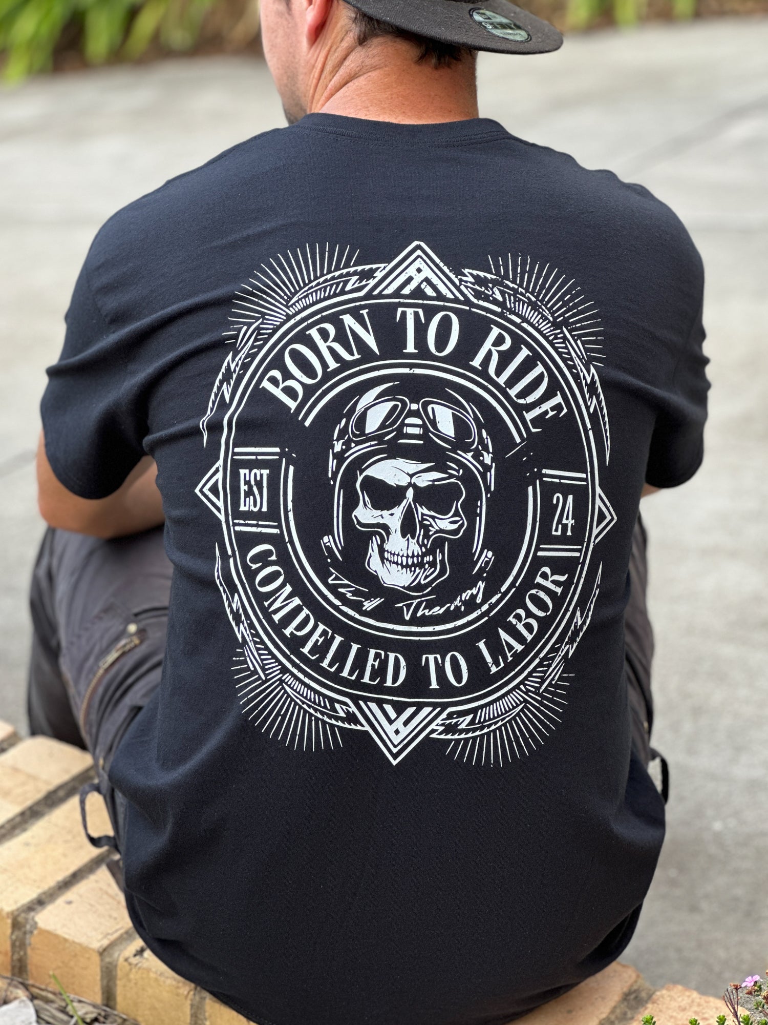 BORN TO RIDE - TEE