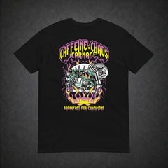 Caffeine, Chaos, Carnage Tee