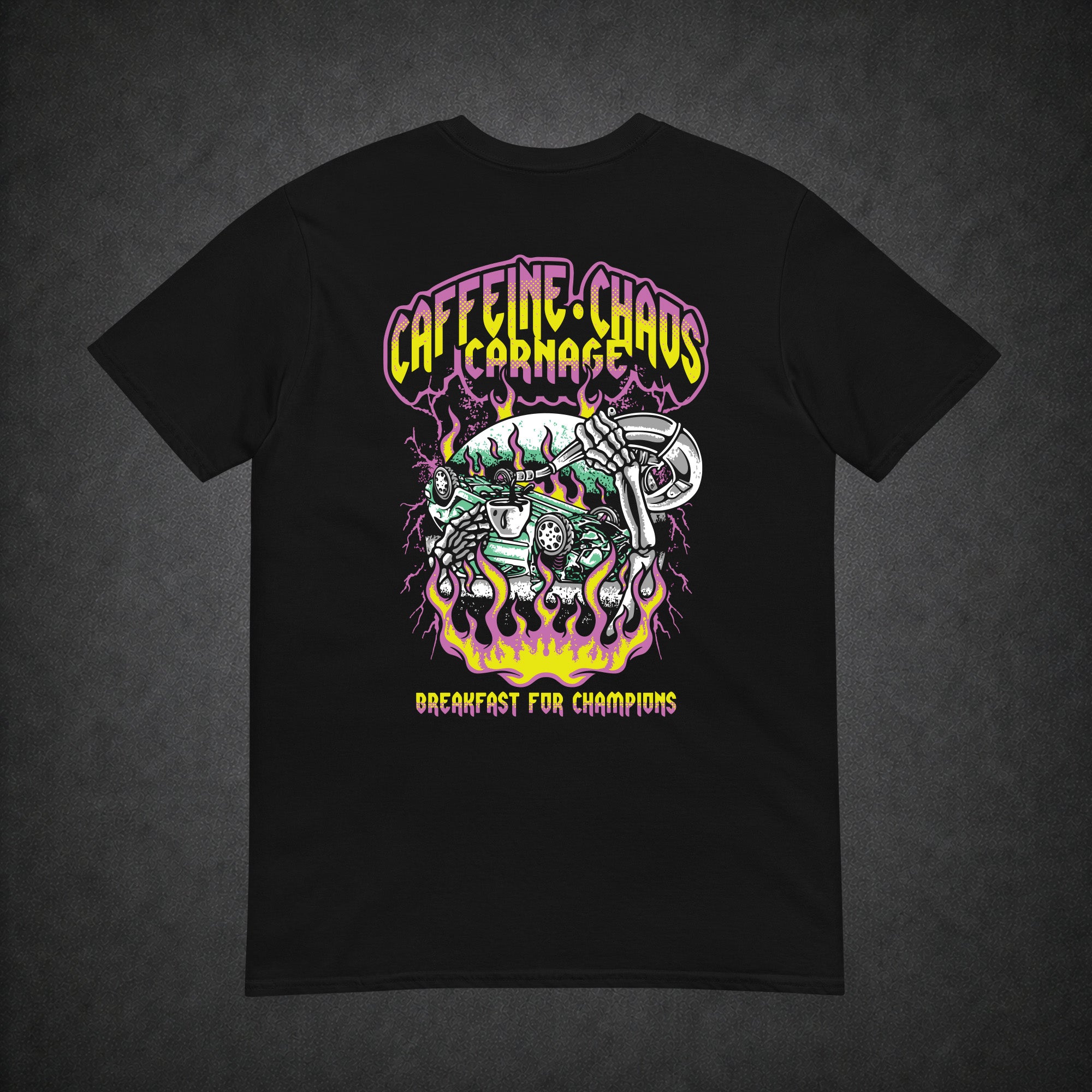 Caffeine, Chaos, Carnage - Tee
