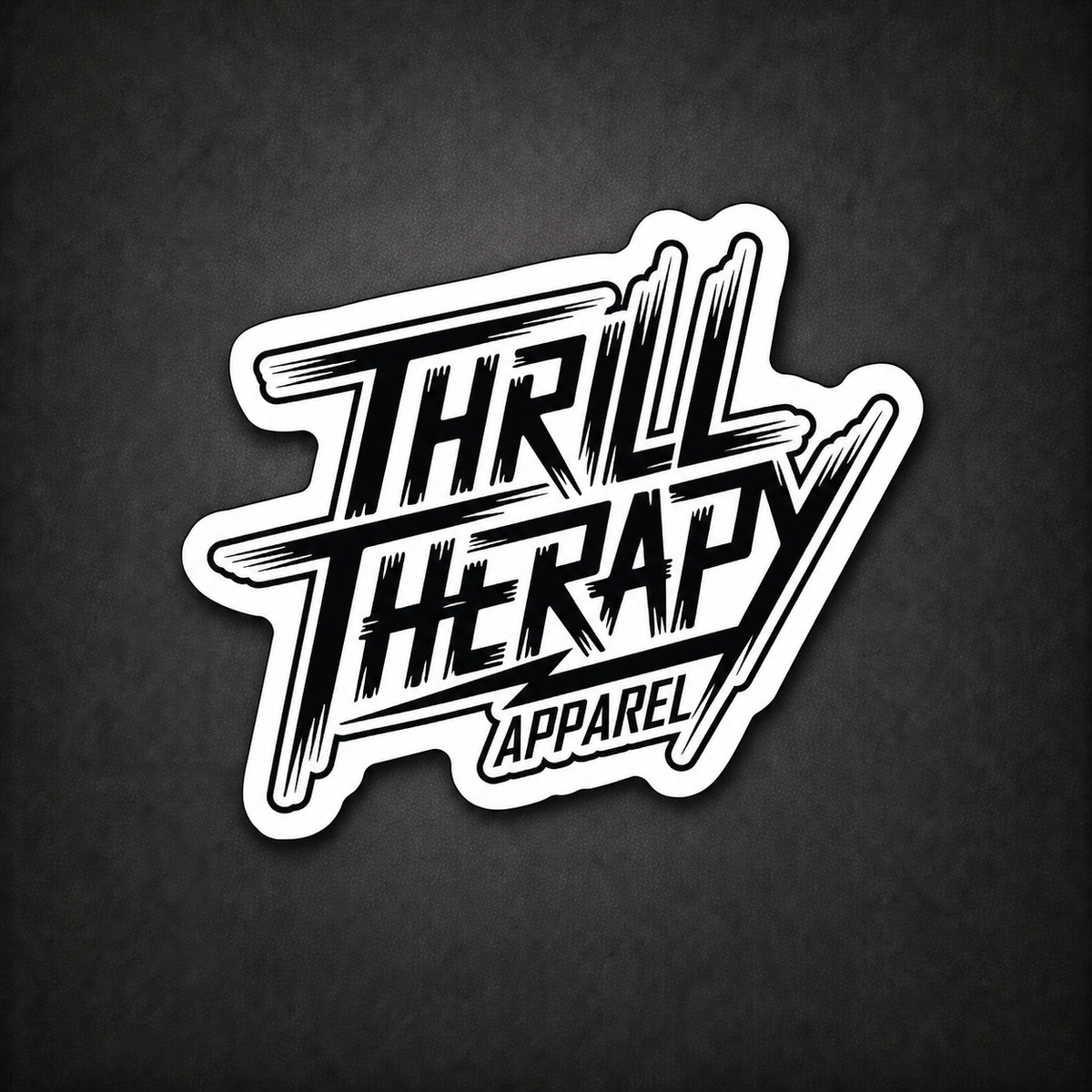 Thrill Therapy Stickers - 4 Pack