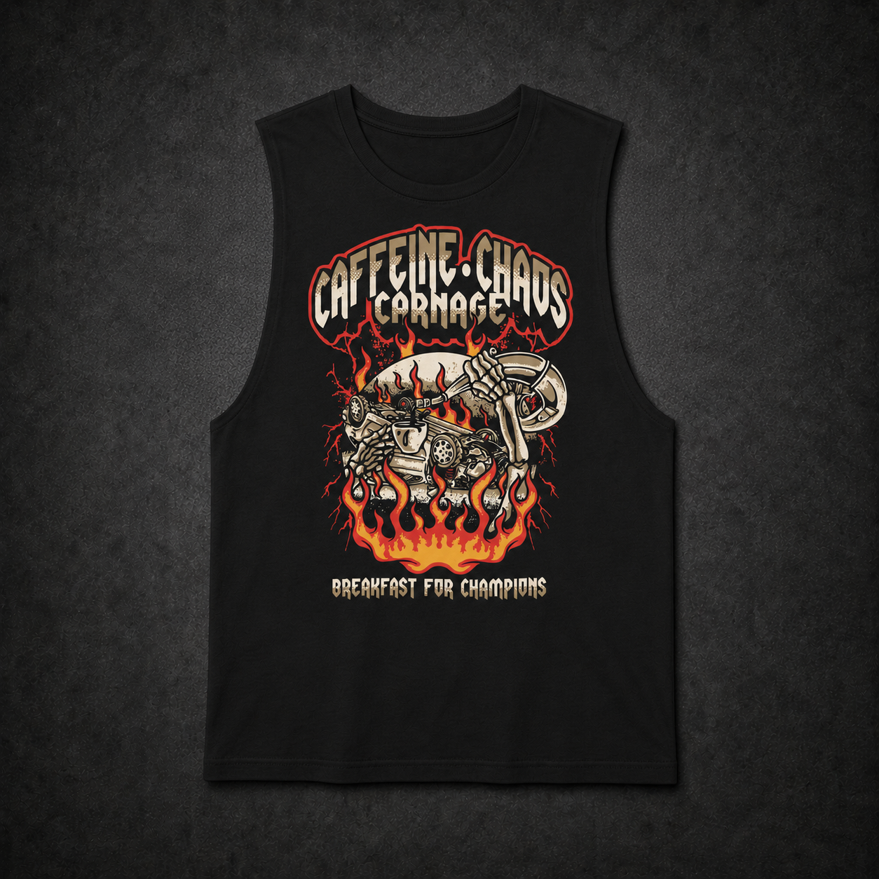 CAFFEINE, CHAOS, CARNAGE - TANK