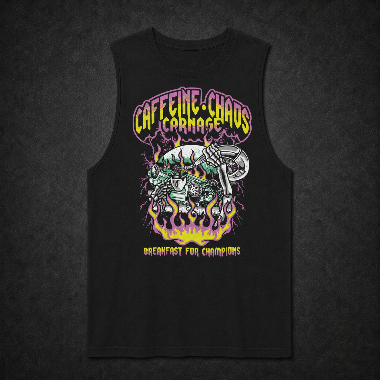 CAFFEINE, CHAOS, CARNAGE - TANK