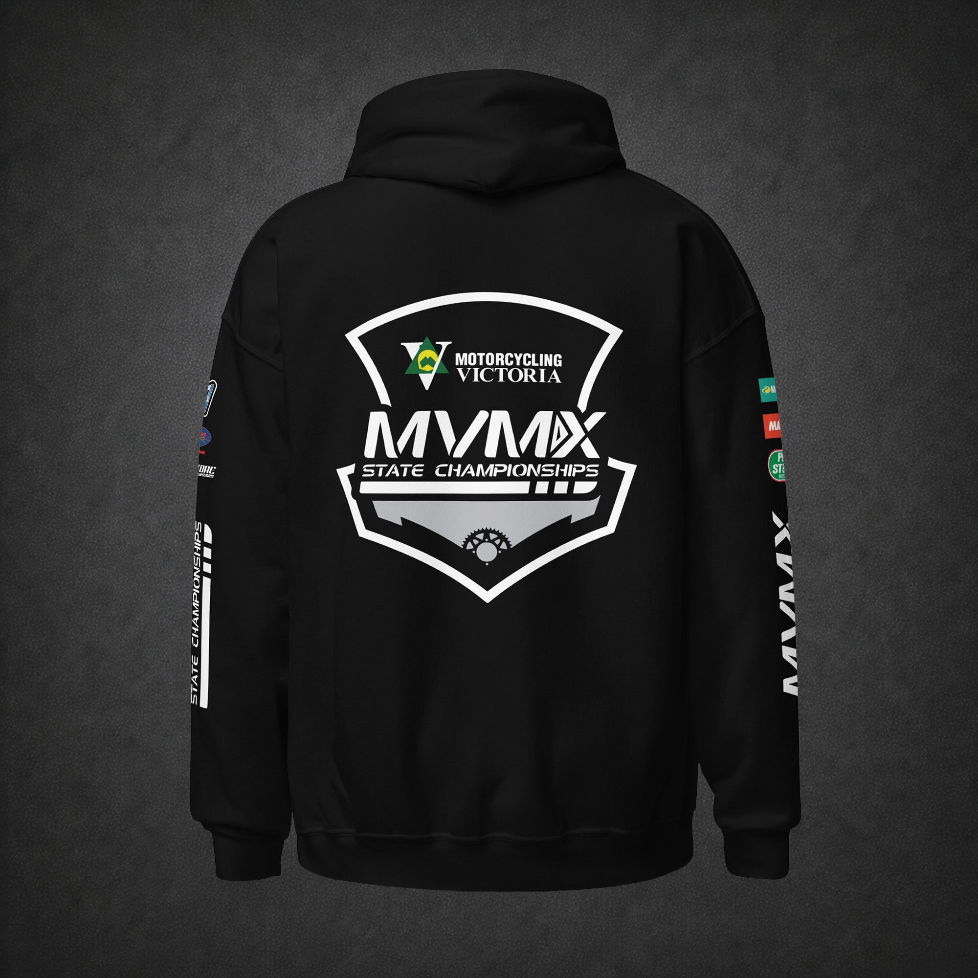 MVMX Hoodie 2026 – Black back