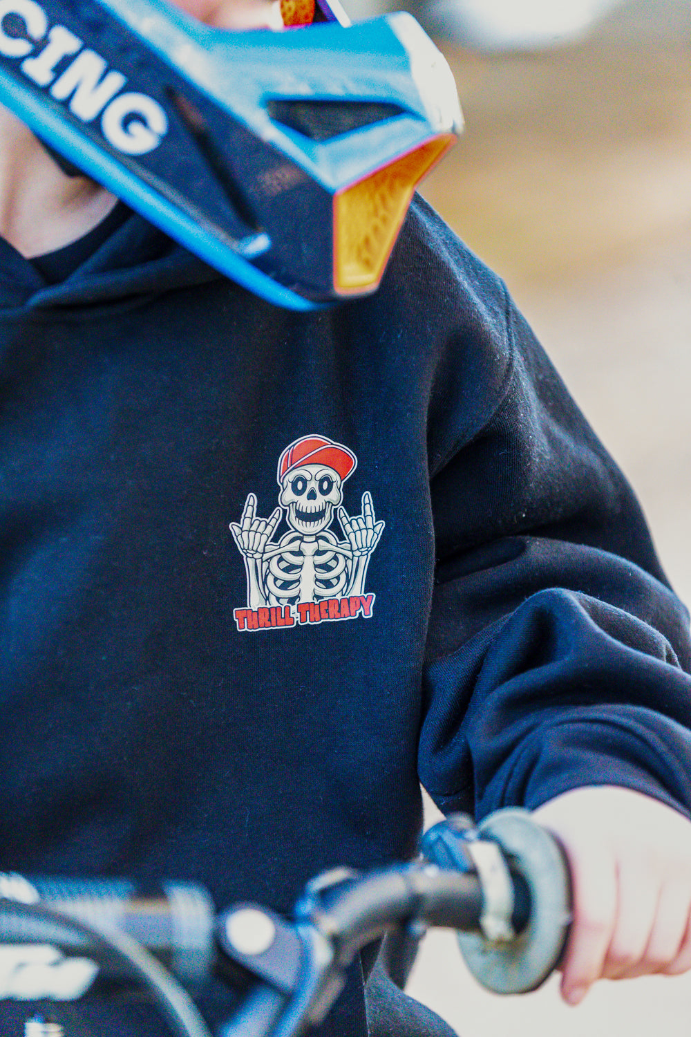 Moto Kid Youth Hoodie
