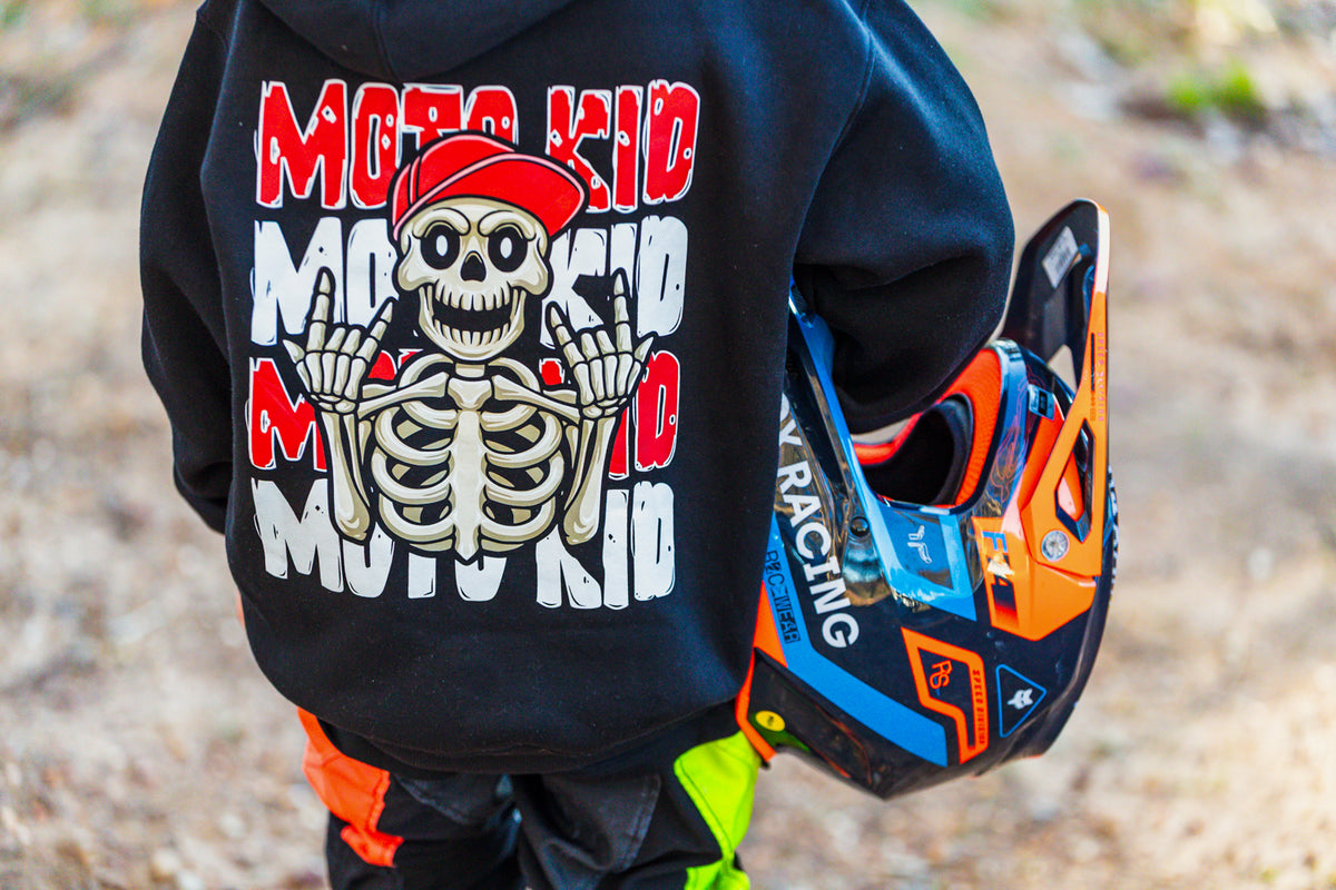 Moto Kid Youth Hoodie