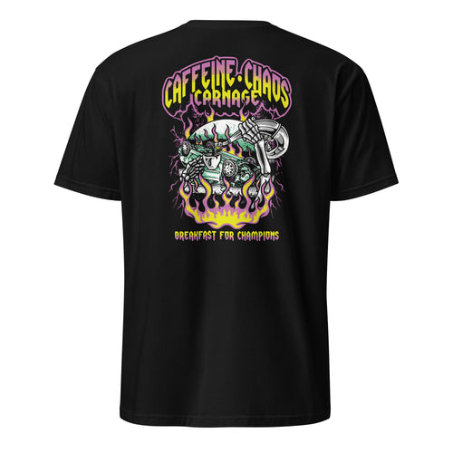 CAFFEINE, CHAOS, CARNAGE - TEE