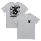 RUNNING ON FUMES - GREY TEE